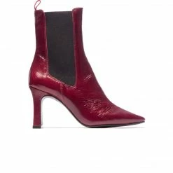 L'INTERVALLE WOMEN Nice Bordeau Leather