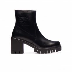 L'INTERVALLE WOMEN Sportster Black Leather