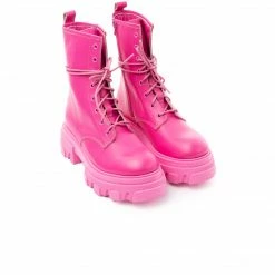 L'INTERVALLE WOMEN Fukoka Fuschia Leather