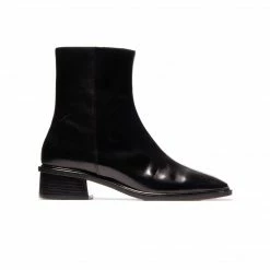 L'INTERVALLE Dubbo Black Leather WOMEN