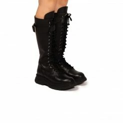 L'INTERVALLE Frankerton Black Leather WOMEN