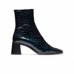 L'INTERVALLE Bogart Blue Shiny Croco