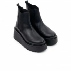 L'INTERVALLE WOMEN Chicago Black Leather