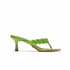 L'INTERVALLE Saxony Green Leather WOMEN