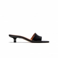 L'INTERVALLE WOMEN Degas Black Leather