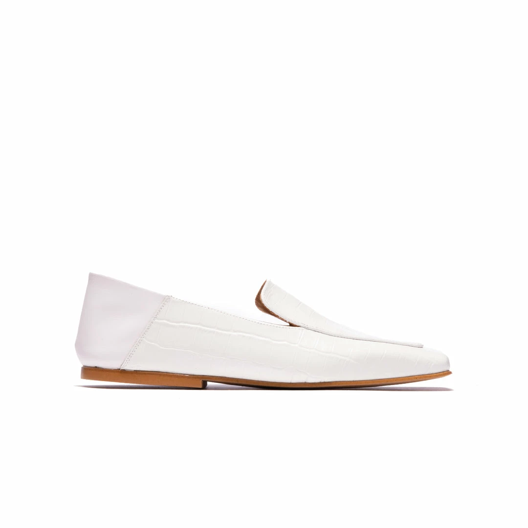 L'INTERVALLE SHOES Mae White Leather 1 L'INTERVALLE SHOES Mae White Leather