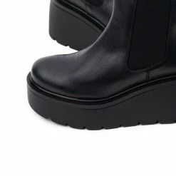 L'INTERVALLE WOMEN Chicago Black Leather