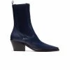 L'INTERVALLE WOMEN Alacantra Navy Leather