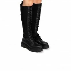 L'INTERVALLE Buzz Black Leather