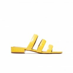 L'INTERVALLE WOMEN Ebony Yellow Croco