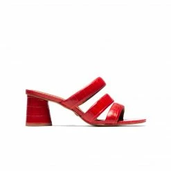 L'INTERVALLE Ervina Red Croco WOMEN