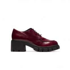 L'INTERVALLE WOMEN Poitier Bordeaux Leather