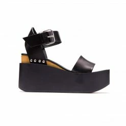 L'INTERVALLE Artemis Black Leather WOMEN