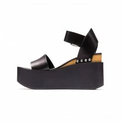 L'INTERVALLE Artemis Black Leather WOMEN