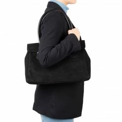 L'INTERVALLE WOMEN Mazarine Black Suede