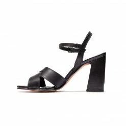 L'INTERVALLE Bari Black Leather WOMEN