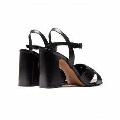 L'INTERVALLE Bari Black Leather WOMEN