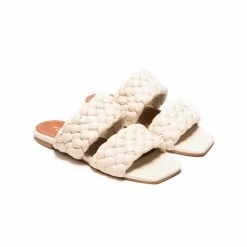 L'INTERVALLE Lounge Off White Leather