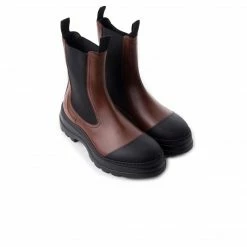 L'INTERVALLE WOMEN Pilot Brown Leather