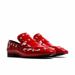 L'INTERVALLE Chispas Red Patent Leather WOMEN