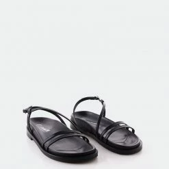 L'INTERVALLE WOMEN Cassiane Black Leather