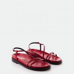L'INTERVALLE Cassiane Red Leather WOMEN