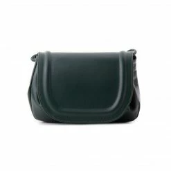 L'INTERVALLE Vauvan Dark Green Leather