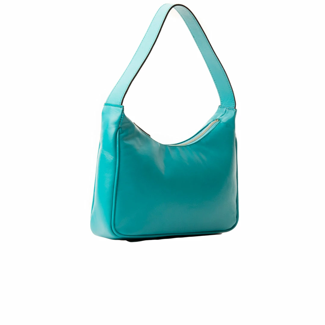 L'INTERVALLE BAGS City Teal Leather 2 L'INTERVALLE BAGS City Teal Leather