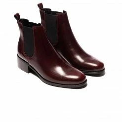 L'INTERVALLE WOMEN Ariano Bordeau Leather