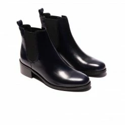 L'INTERVALLE Ariano Navy Leather