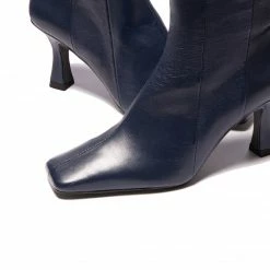 L'INTERVALLE Magesty Navy Leather WOMEN