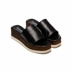 L'INTERVALLE WOMEN Tirano Black Leather