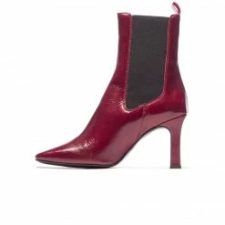 L'INTERVALLE WOMEN Nice Bordeau Leather