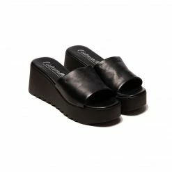 L'INTERVALLE WOMEN Reggio Black Leather