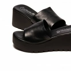 L'INTERVALLE WOMEN Reggio Black Leather