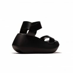 L'INTERVALLE Dalili Black Leather WOMEN