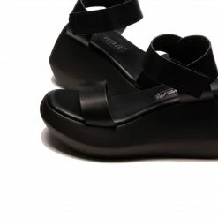 L'INTERVALLE Dalili Black Leather WOMEN