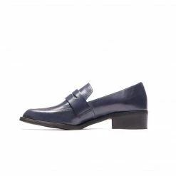 L'INTERVALLE Rimini Navy Leather