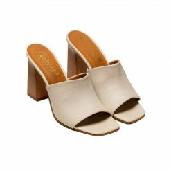 L'INTERVALLE Sunday Off White Leather WOMEN