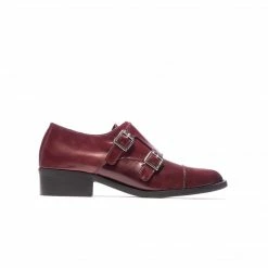 L'INTERVALLE WOMEN Bailey Bordeau Leather