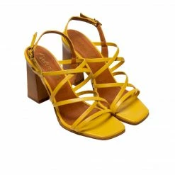 L'INTERVALLE Feline Yellow Leather