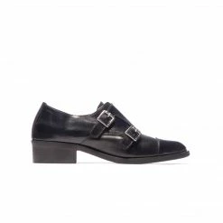 L'INTERVALLE Bailey Black Leather