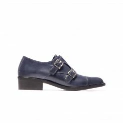 L'INTERVALLE Bailey Navy Leather