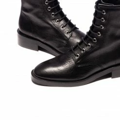 L'INTERVALLE WOMEN Cabrini Black Tumble Leather 9 L'INTERVALLE WOMEN Cabrini Black Tumble Leather