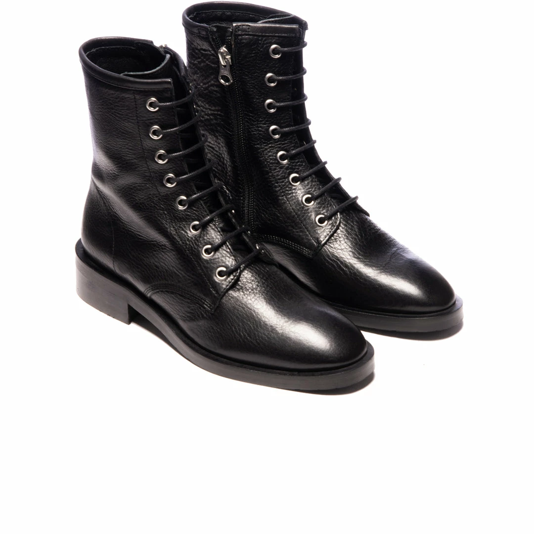 L'INTERVALLE WOMEN Cabrini Black Tumble Leather 2 L'INTERVALLE WOMEN Cabrini Black Tumble Leather