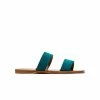 L'INTERVALLE Fayola Turquoise Suede WOMEN