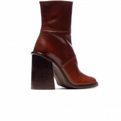 L'INTERVALLE Lilles Chestnut Leather WOMEN