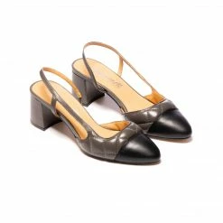 L'INTERVALLE Poly Grey Leather WOMEN