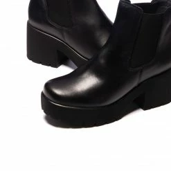 L'INTERVALLE WOMEN Tok Black Leather