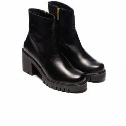 L'INTERVALLE WOMEN Sportster Black Leather